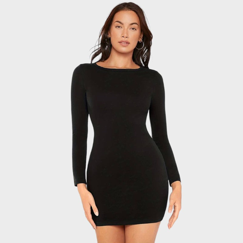 Black long sleeve clothing slips Black / S