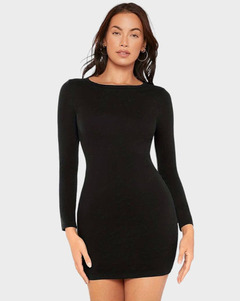 Black long sleeve clothing slips Black / S