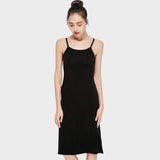 Black mid length clothing slips