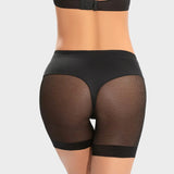 Black shaping half slip shorts