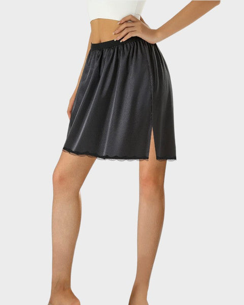 Black short petticoat Black / S
