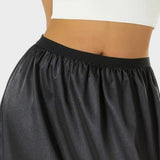 Black short petticoat