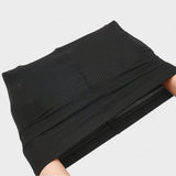 Black strapless shaping full slip