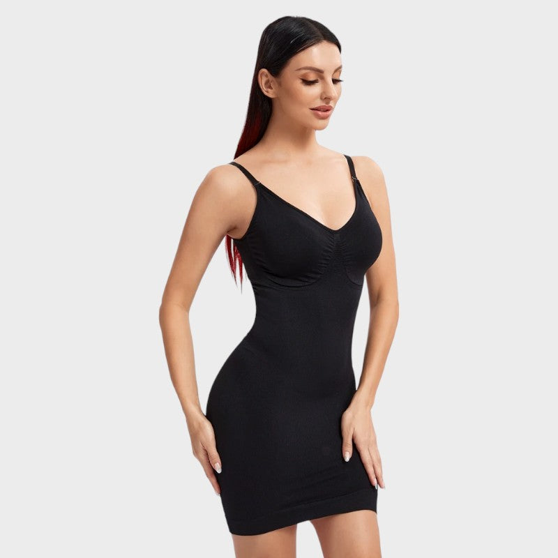 Black vintage nylon ladies slips