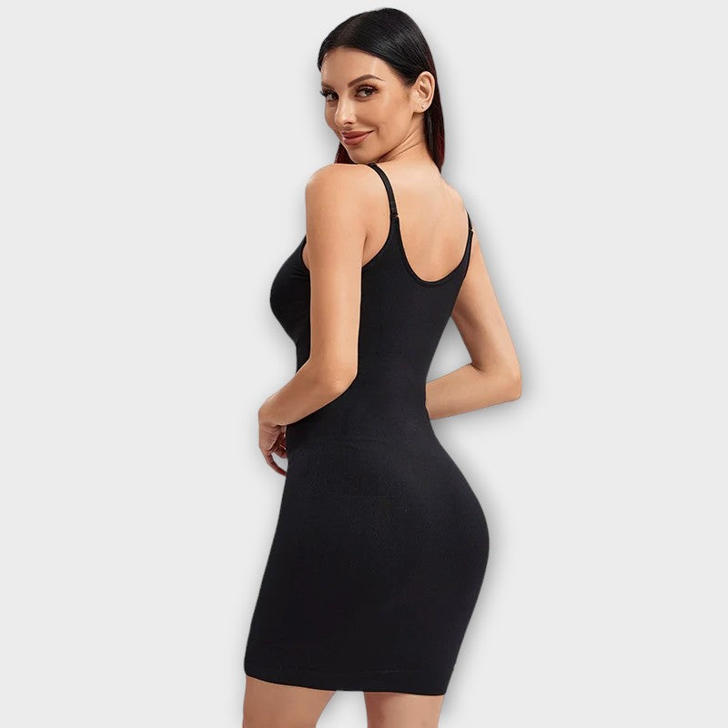 Black vintage nylon ladies slips