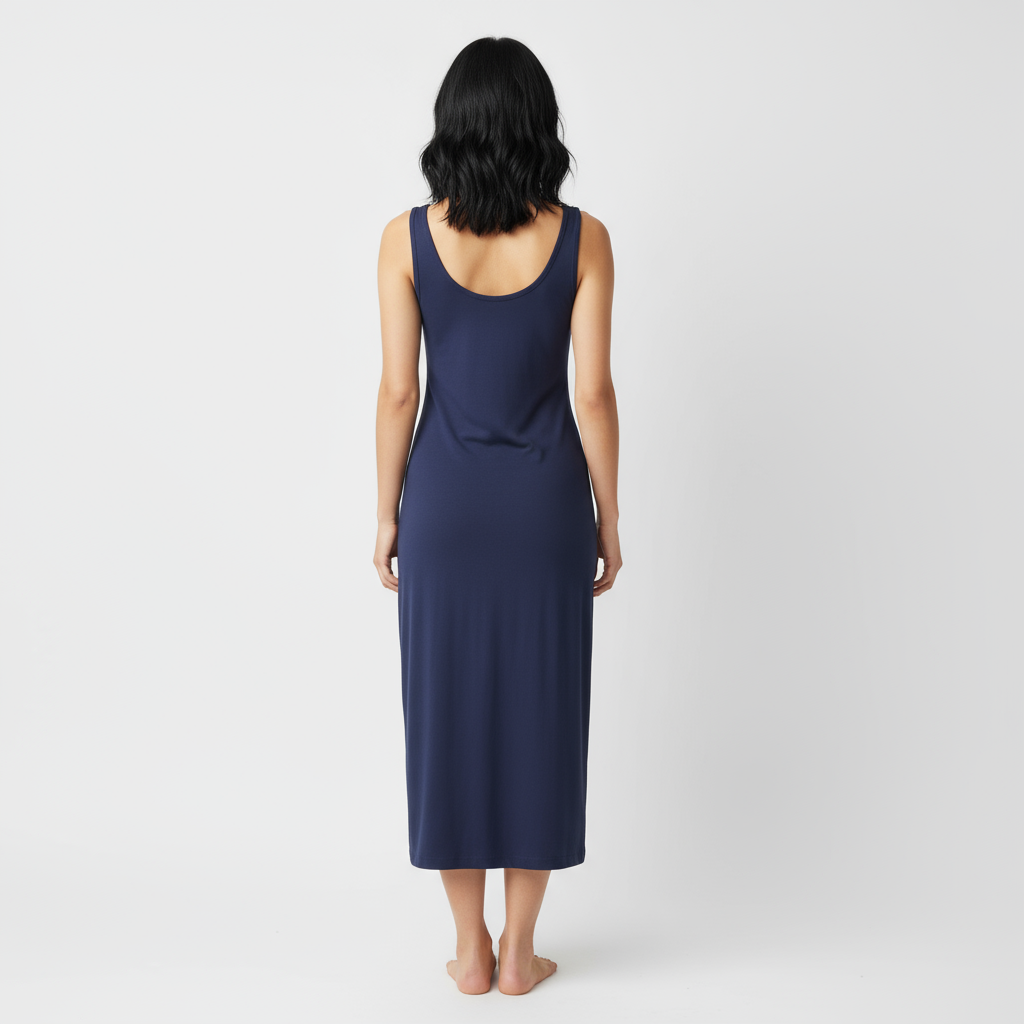 Blue full slip