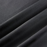 Flowy black half sleep under dresses