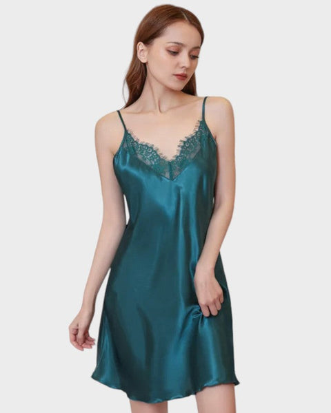 Green full slip Green / S