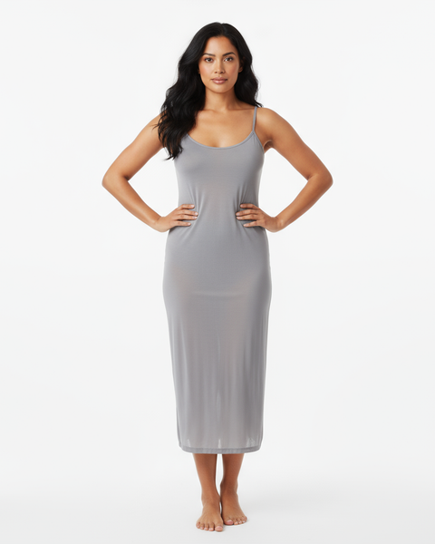 Long full slip Gray / M
