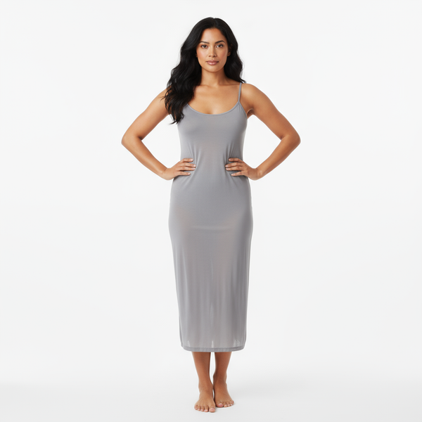 Long full slip Gray / M