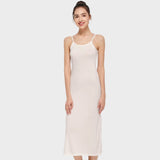Long full white slip White / M