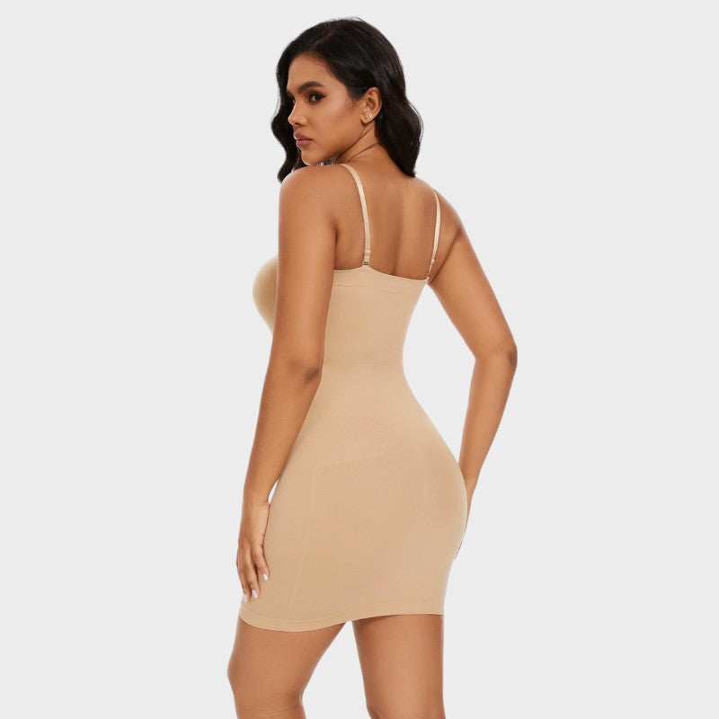 Nude nylon full slip