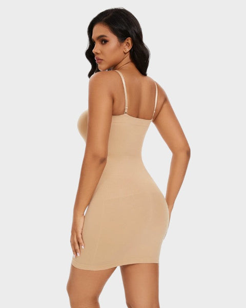 Nude nylon full slip