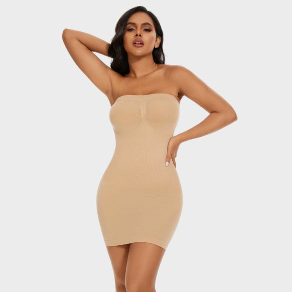 Nude nylon full slip Nude / S