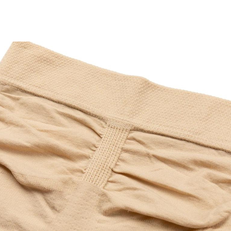 Nude strapless shaping full slip