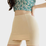 Nude underdress skort