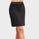 Short slip skirt