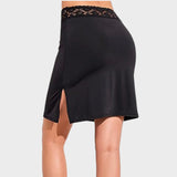 Short slip skirt