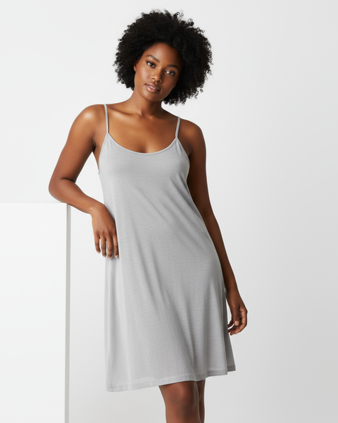 Slip for sheer dress Gray / M