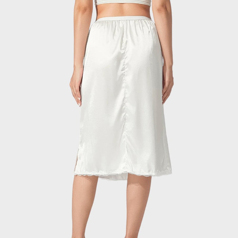 White lace petticoat