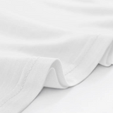 White mid length slip under the dress
