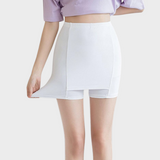 White shaping underdress skort